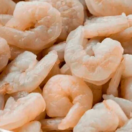 Camarones tamaño mediano crudo sin cáscara 1kg