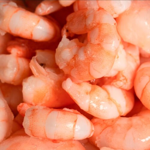 Camarones tamaño mediano cocido sin cáscara 1kg