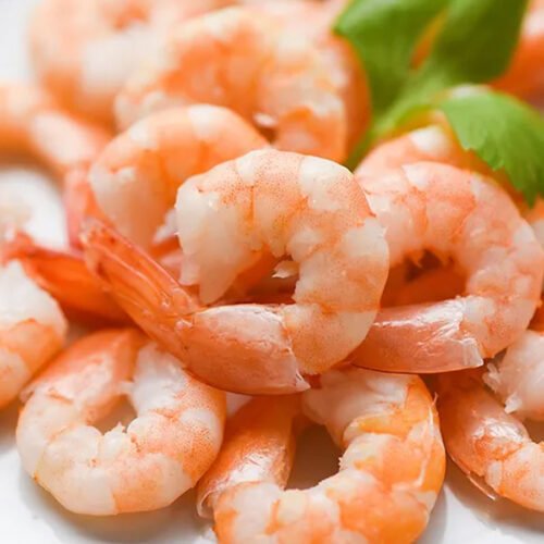 Camarones tamaño mediano cocido con cáscara 1kg